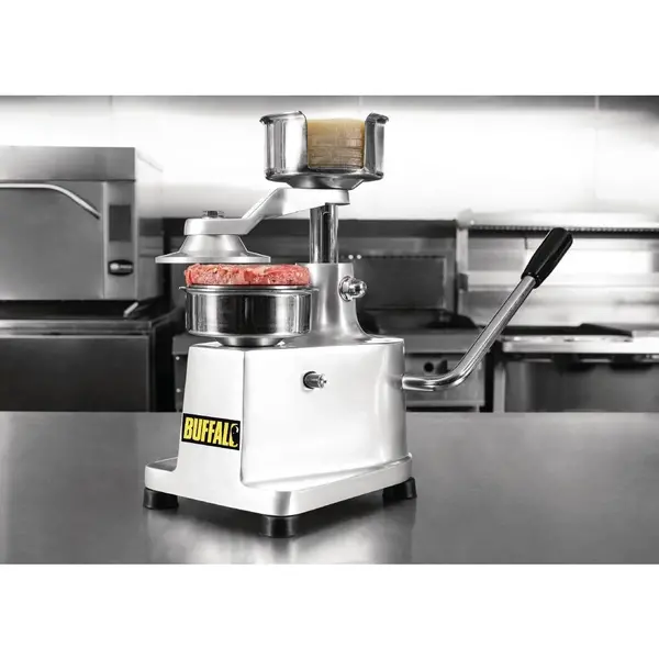 Hamburgerpers | Handmatig (Hefboom) | Ø100mm | 280x280x270(h)mm