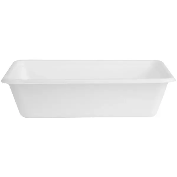 Voedselcontainers | Bagasse | Composteerbaar | 650ml | 100 Stuks | 181x128x45mm