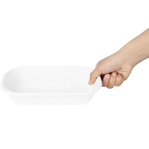 Voedselcontainers | Bagasse | Composteerbaar | 850ml | 100 Stuks