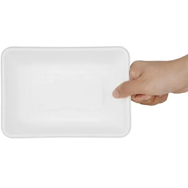 Voedselcontainers | Bagasse | Composteerbaar | 500ml | 100 Stuks | 181x128x38mm