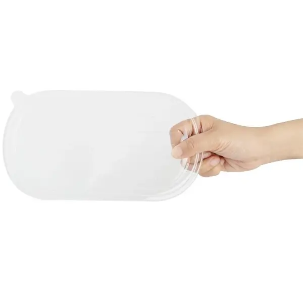 Deksels | Kunststof | Composteerbaar | Fiesta Recyclable Voedselcontainers | 100 Stuks