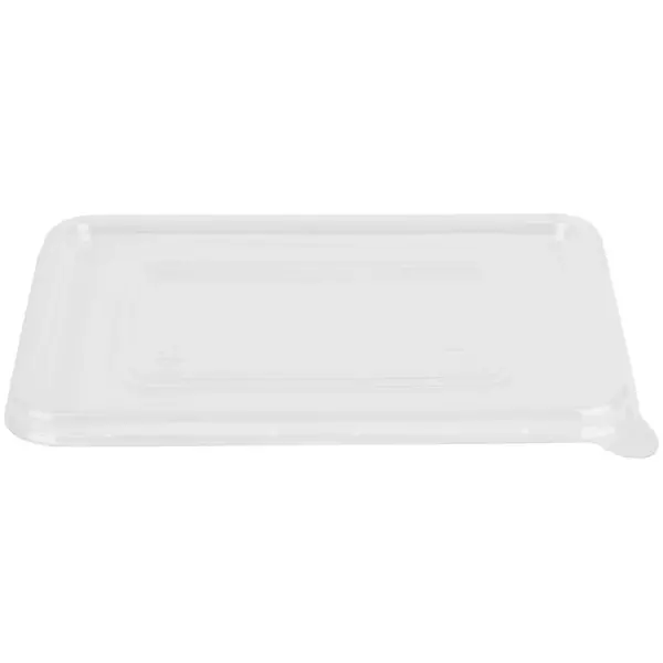 Deksels | Kunststof | Composteerbaar | Fiesta Recyclable/Compostable Voedselcontainers | 100 Stuks | 189x138x10(h)mm