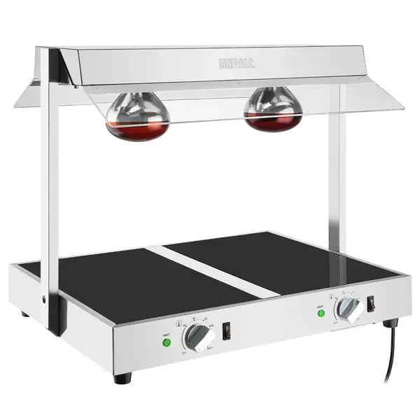 Warmhoudunit | 2x 1/1 GN | 35°C/85°C | Onder-/Bovenverwarming | 1kW (230V) | 699x501x567(h)mm