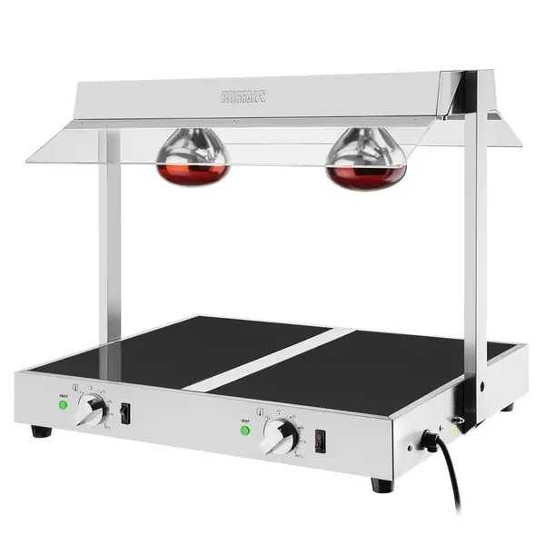 Warmhoudunit | 2x 1/1 GN | 35°C/85°C | Onder-/Bovenverwarming | 1kW (230V) | 699x501x567(h)mm