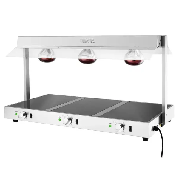 Warmhoudunit | 3x 1/1 GN | 35°C/85°C | Onder-/Bovenverwarming | 1.5kW (230V) | 1036x501x567(h)mm