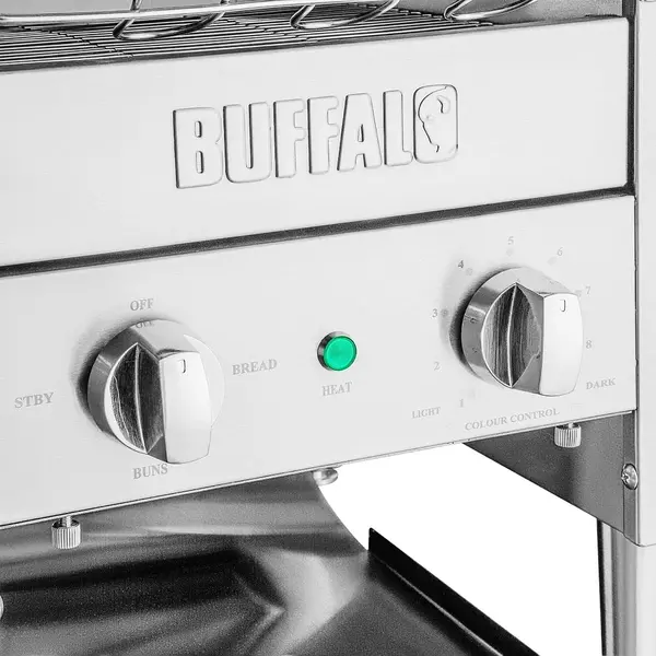 Doorlooptoaster | RVS | Dubbel | 2.6kW (230V) | 365x420x415(h)mm