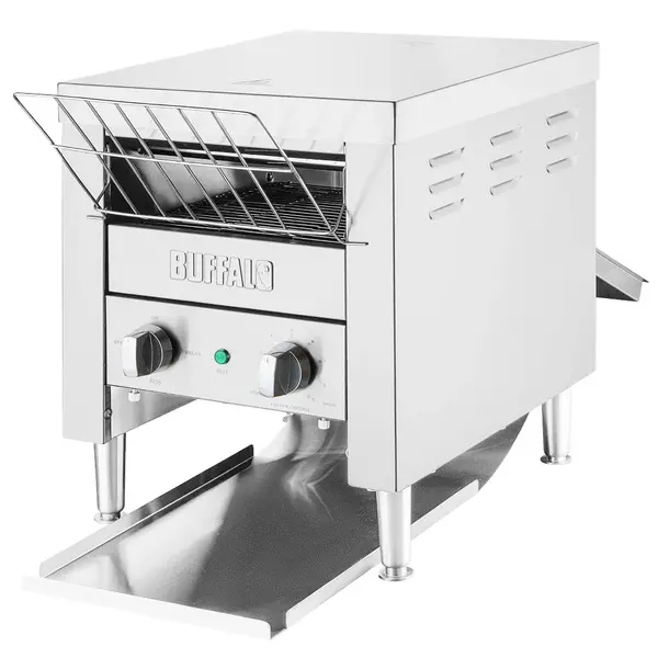 Doorlooptoaster | RVS | Dubbel | 2.6kW (230V) | 365x420x415(h)mm