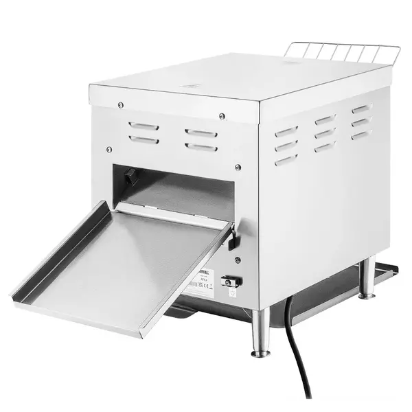 Doorlooptoaster | RVS | Dubbel | 2.6kW (230V) | 365x420x415(h)mm