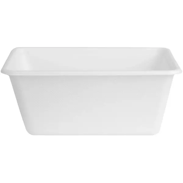 Voedselcontainers | Bagasse | Composteerbaar | 1L | 100 Stuks | 181x128x73mm