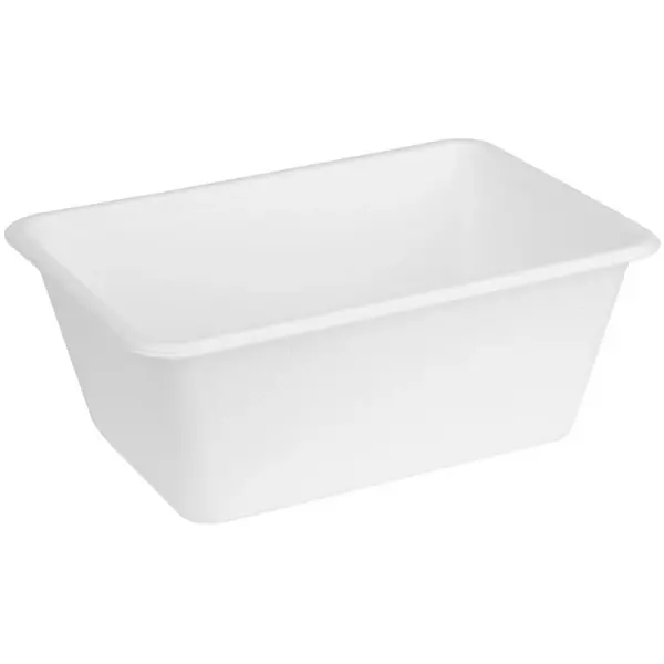 Voedselcontainers | Bagasse | Composteerbaar | 1L | 100 Stuks | 181x128x73mm