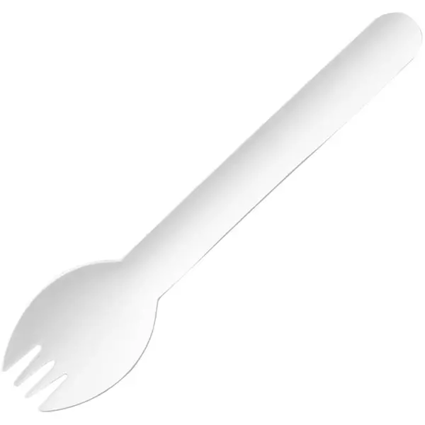 Sporks | Papier | Composteerbaar | 100 Stuks | 160mm