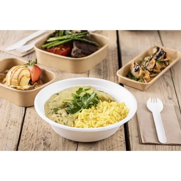 Sporks | Papier | Composteerbaar | 100 Stuks | 160mm