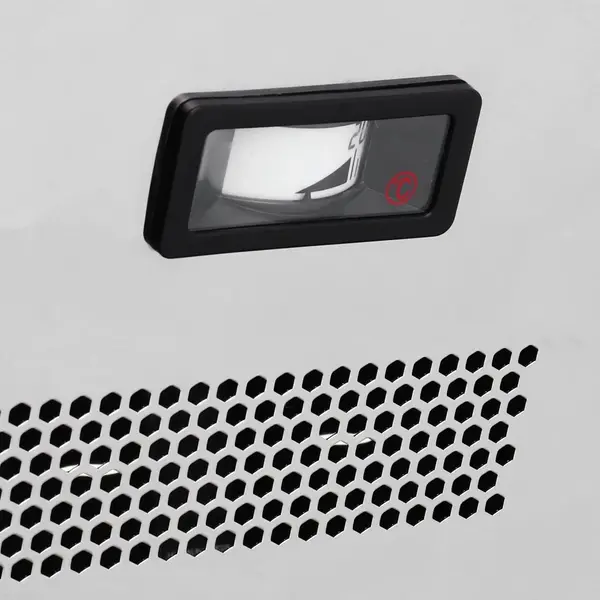 Warmhoudvitrine | Zwart/RVS | 30°C/90°C | Statisch | 3 Niveaus | 1.5kW (230V) | 856x568x686(h)mm