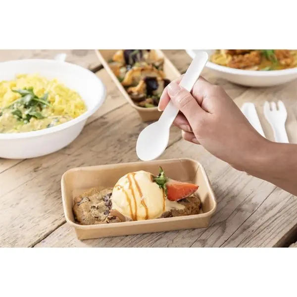 Theelepels | Papier | Composteerbaar | 100 Stuks | 132mm