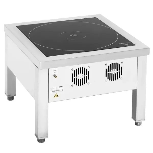 Inductie Hokker | 1 Kookpunt | 8kW (400V) | 556x582x434(h)mm