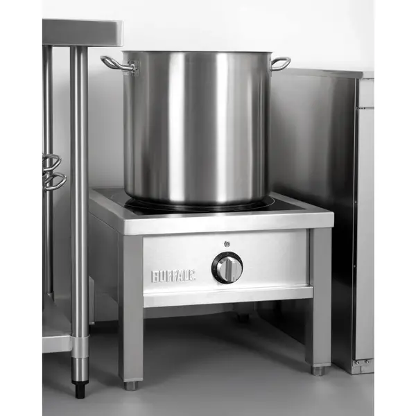 Inductie Hokker | 1 Kookpunt | 8kW (400V) | 556x582x434(h)mm