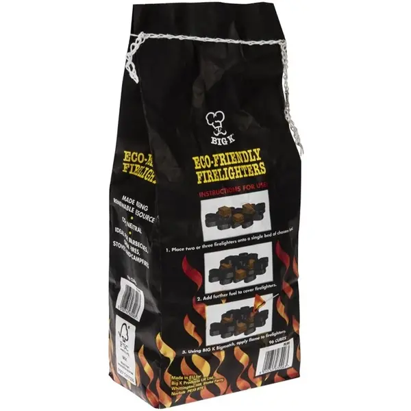 Aanmaakblokjes | Milieuvriendelijk | 96 Blokjes | 130x80x300(h)mm