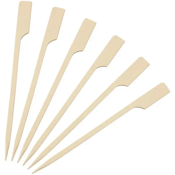 Spiesjes | Bamboe | Biologisch Afbreekbaar | 100 Stuks | 120mm