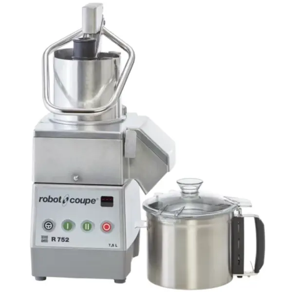 Snij- & Cuttermachine | 7.5L/Ø175/Ø58/Ø39mm | Regelbare Snelheid (750-1.500RPM) | 1.8kW (400V) | 380x365x710(h)mm