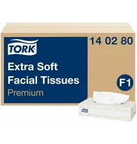 Tork Gezichtsreinigingsdoekjes | PREMIUM | Papier | 2-Laags | 100 Vel/Pak | Extra Zacht | 30 Stuks