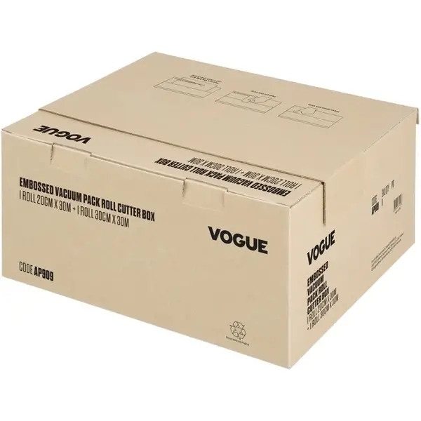 Vacuümverpakkingsrol | Kunststof | Snijdoos | Dubbelverpakking | Breedte 200/300mm