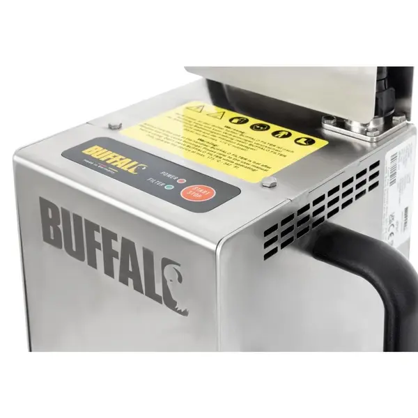 Frituurolie Filtermachine | RVS | 5µm-Filtering | Verwisselbare Filters | 0.5kW (230V)