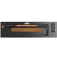 Italforni Pizzaoven | VISOR | Elektrisch | 9x Ø35cm | 0°C/450°C | 11kW (400V) | Stapelbaar | Touchscreen | 1440x1350x400(h)mm 