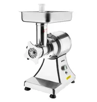 Buffalo Vlees-/Gehaktmolen | Mes N°12 (Ø120mm) | Verwijderbare Kop | 0.55kW (230V) | Incl. Roosters (Ø6/8mm) | 245x400x520(h)mm