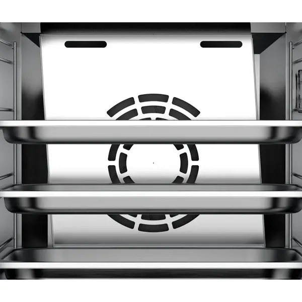 Heteluchtoven | 4 Niveaus (1/2 GN) | Elektrisch | 50°C/250°C | 2.1kW (230V) | 415x600x502(h)mm