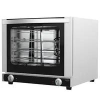 CombiSteel Heteluchtoven | 4 Niveaus (430x325) | Elektrisch | 50°C/250°C | 2.9kW (230V) | 575x600x502(h)mm 