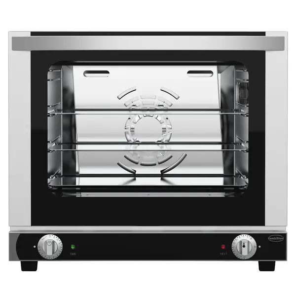 Heteluchtoven | 4 Niveaus (430x325) | Elektrisch | 50°C/250°C | 2.9kW (230V) | 575x600x502(h)mm