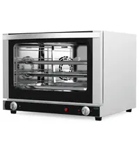 CombiSteel Heteluchtoven | 4 Niveaus (1/1 GN) | Elektrisch | 50°C/250°C | 2.9kW (230V) | Bevochtiging (Handmatig) | 675x600x502(h)mm 