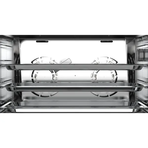 Heteluchtoven | 4 Niveaus (1/1 GN) | Elektrisch | 50°C/250°C | 2.9kW (230V) | Bevochtiging (Handmatig) | 675x600x502(h)mm