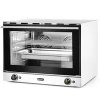 HENDI Heteluchtoven | H100 | 4 Niveaus (1/1 GN) | Elektrisch | 50°C/300°C | 3.5kW (230V) | 699x608x550(h)mm