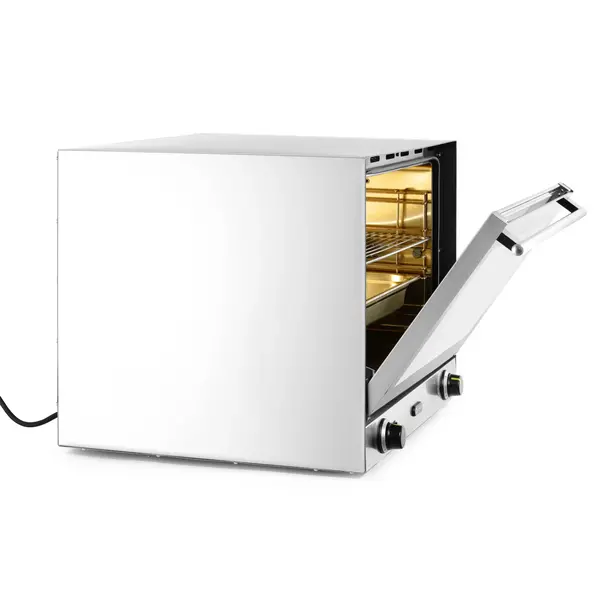 Heteluchtoven | H100 | 4 Niveaus (1/1 GN) | Elektrisch | 50°C/300°C | 3.5kW (230V) | 699x608x550(h)mm