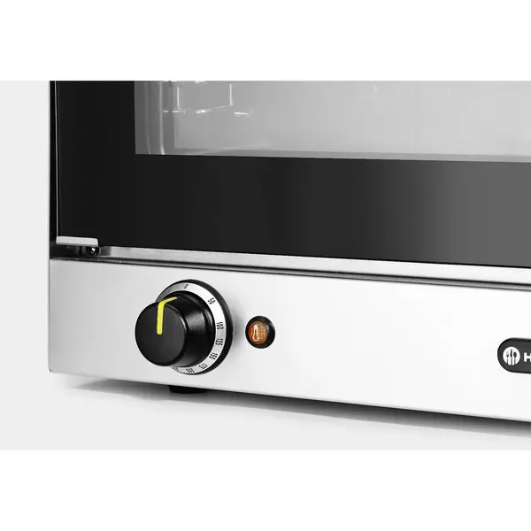 Heteluchtoven | H100 | 4 Niveaus (1/1 GN) | Elektrisch | 50°C/300°C | 3.5kW (230V) | 699x608x550(h)mm