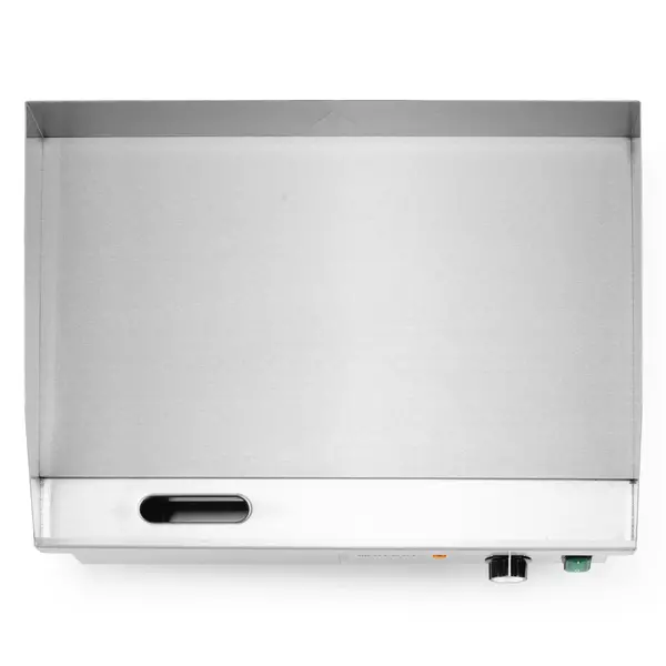 Bak-/Grillplaat | BudgetLine | Elektrisch | Glad Oppervlak 548x350 (Staal) | 50°C/300°C | 3kW (230V) | 550x430x240(h)mm