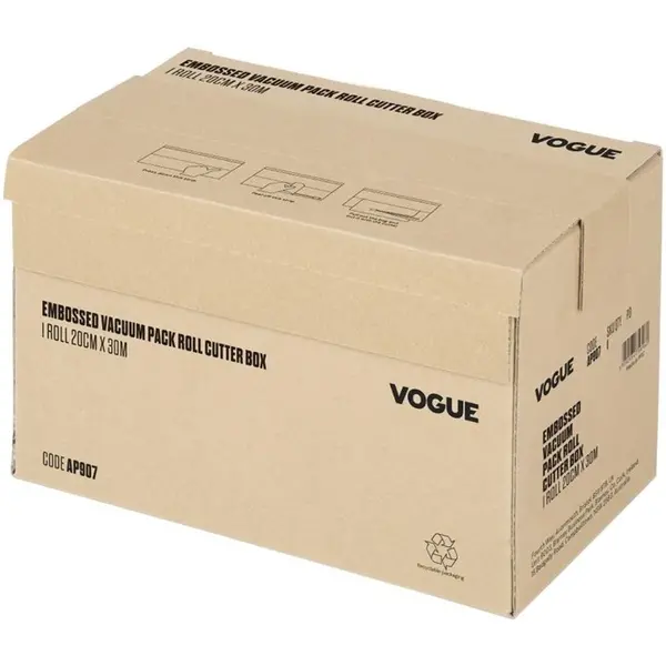 Vacuümverpakkingsrol | Kunststof | Snijdoos | Breedte 200mm | 271x164x180(h)mm