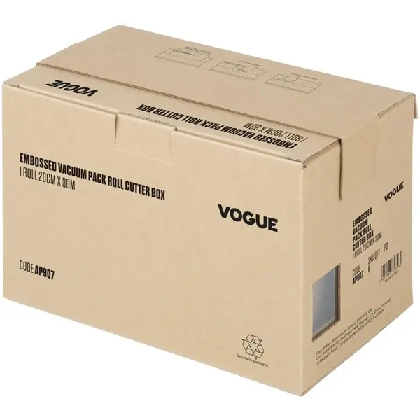 Vacuümverpakkingsrol | Kunststof | Snijdoos | Breedte 200mm | 271x164x180(h)mm