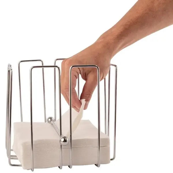 Servettenhouder | RVS | 190x190x190(h)mm