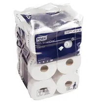 Tork Toiletpapier | SmartOne® | Wit | Mini | 2-Laags | 112m/Rol | 12 Rollen | 134mm