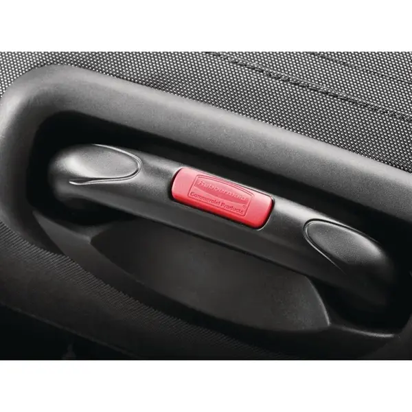 Schoonmaakwagen | QUICK CART | Kunststof | Zwart | Groot | 419x363x635(h)mm