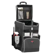 Rubbermaid Schoonmaakwagen | QUICK CART | Kunststof | Zwart | Groot | 419x363x635(h)mm
