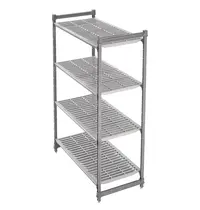Cambro Stelling | CAMSHELVING ELEMENTS | Composiet | 4 Schappen (Verstelbaar) | Zware Belasting | HACCP | 1220x460x1830(h)mm