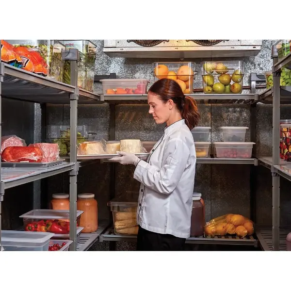 Stelling | CAMSHELVING ELEMENTS | Composiet | 4 Schappen (Verstelbaar) | Zware Belasting | HACCP | 1530x460x1830(h)mm