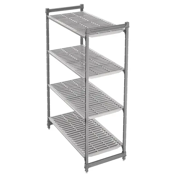 Stelling | CAMSHELVING ELEMENTS | Composiet | 4 Schappen (Verstelbaar) | Zware Belasting | HACCP | 915x460x1830(h)mm