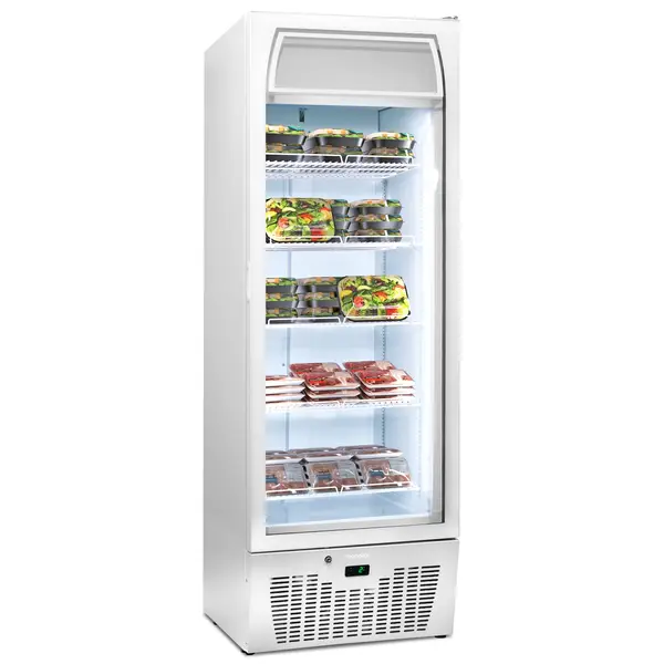 Koelkast | EXPO | 472L | Wit | +2°C/+8°C | Geforceerd | Wielen | 668x685x1990(h)mm