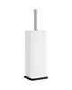 Jantex Toiletborstelhouder | Staal | Wit | Incl. Borstel | Vrijstaand | 120x120x290(h)mm 