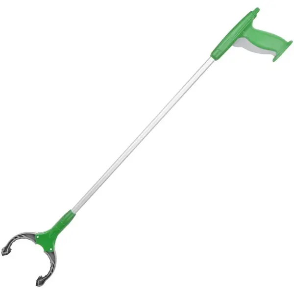 Vuilgrijper | Aluminium/Kunststof | Groen | 850mm