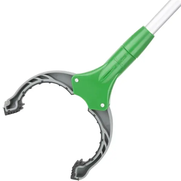 Vuilgrijper | Aluminium/Kunststof | Groen | 850mm